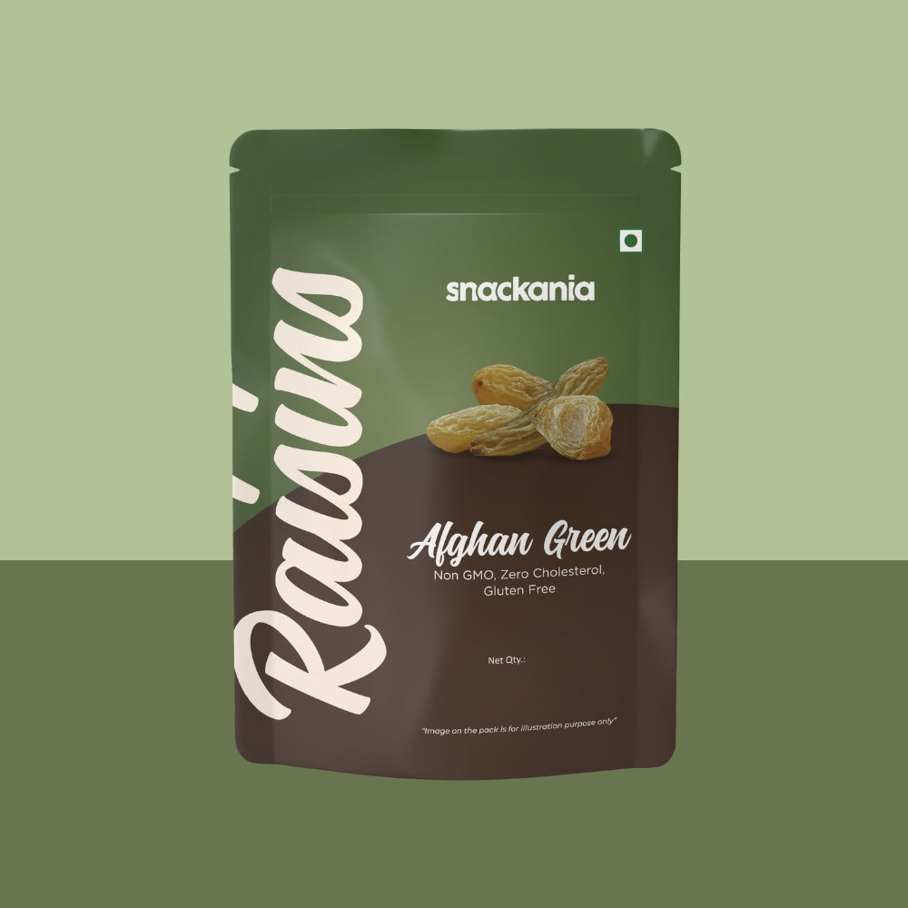 Afghan Black + Afghan Green Raisins combo pack