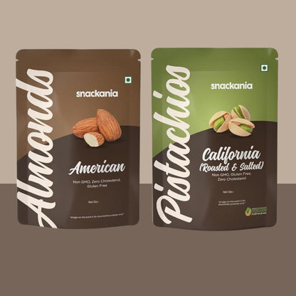 California Pistachio + American Almonds combo pack