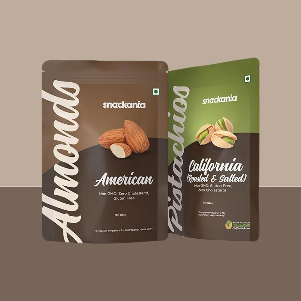 California Pistachio + American Almonds combo pack