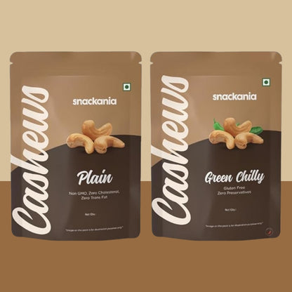 Chilli Cashew + Cashew combo pack