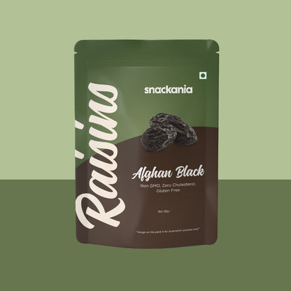 Afghan Black + Afghan Green Raisins combo pack