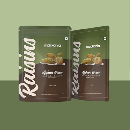 Afghan Green raisins 1+1 combo
